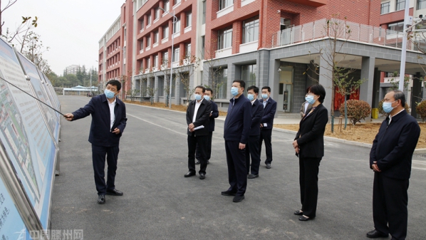 陈永生督导调研教育基础设施提升及文明城市创建工作